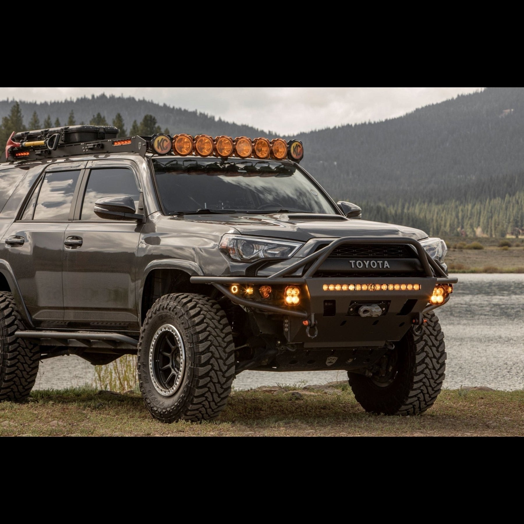 C4 Fabrication Hybrid Front Bumper for 2014-2024 Toyota 4Runner - Recon Recovery