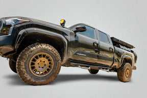 Smittybilt Textured Black Angular drop Steps For 2024+ Toyota Tacoma - Recon Recovery