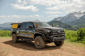 Smittybilt Textured Black Angular drop Steps For 2024+ Toyota Tacoma - Recon Recovery