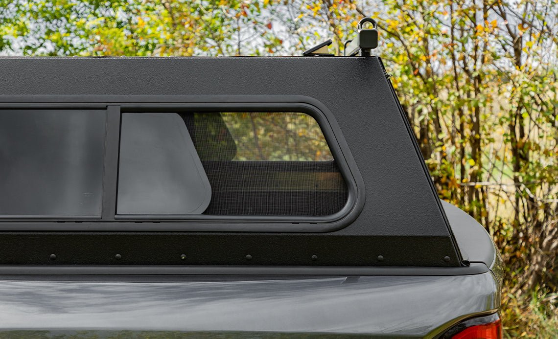 DuraCap Explore Aluminum Light Weight Truck Cap with Windows for 2020-2026 Jeep Gladiator JT