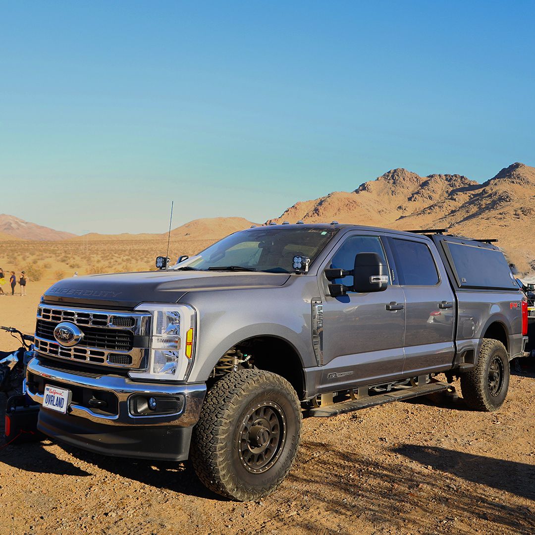 OVS Expedition Stainless Steel Bed Cap with Wing Doors for 2023-2026 Ford F-250 & F-350
