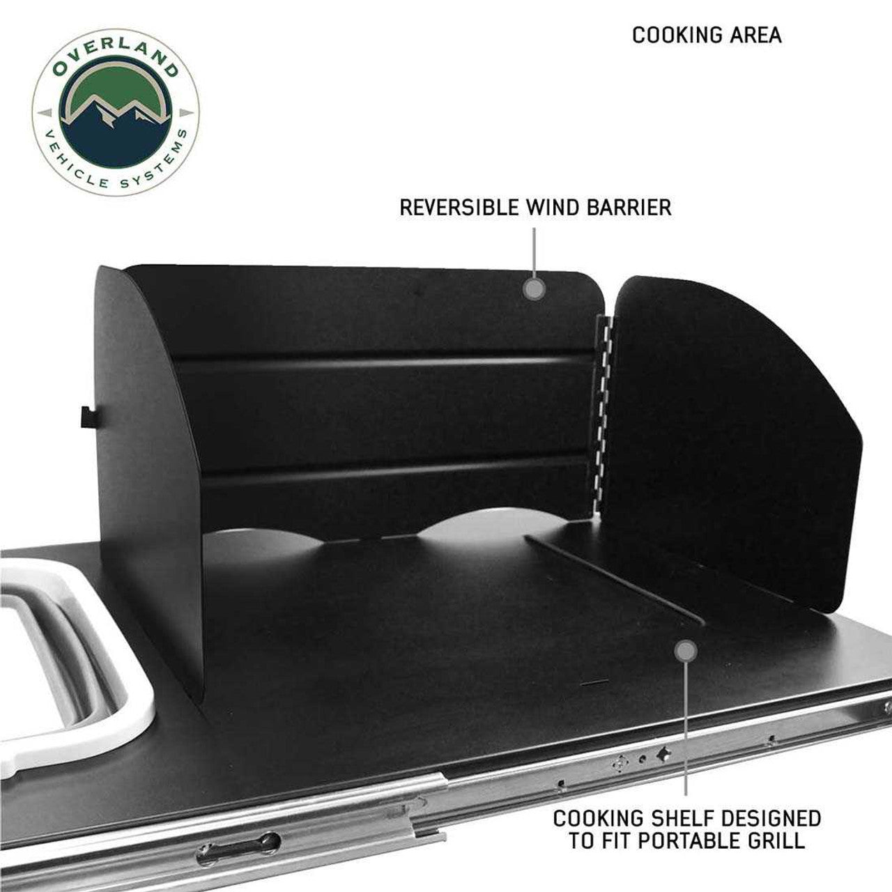 OVS Large Overlanding Refrigerator Tray and Extendable Sink Slide