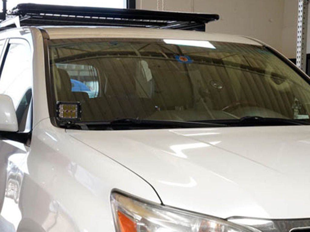 Low Profile LED Ditch Light Mounting Brackets For 2010-2022 Lexus GX 460 - Recon Recovery
