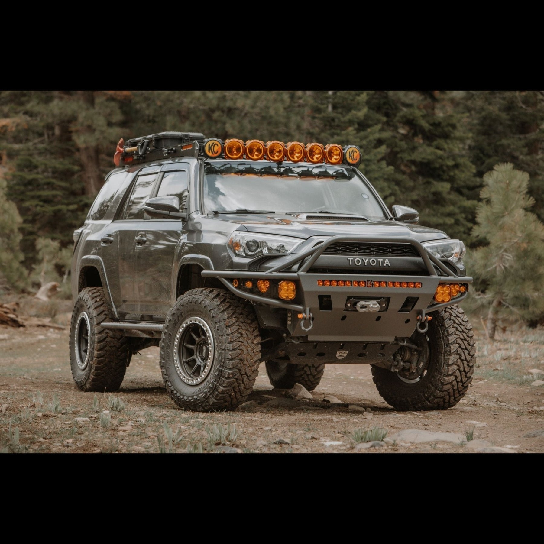 C4 Fabrication Hybrid Front Bumper for 2014-2024 Toyota 4Runner - Recon Recovery