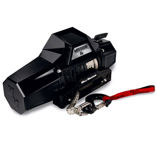 Mile Marker Mission Winch Series 8k - Covert Black