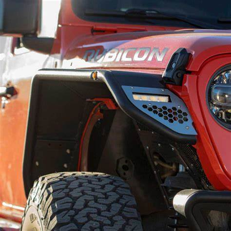 Smittybilt Apollo Front Fenders (Pair) For 2018-2026 Jeep Wrangler JL & Gladiator JT- Recon Recovery