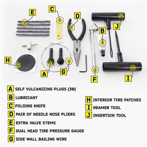 Smittybilt Portable Ultimate Tire Repair Kit - Recon Recovery