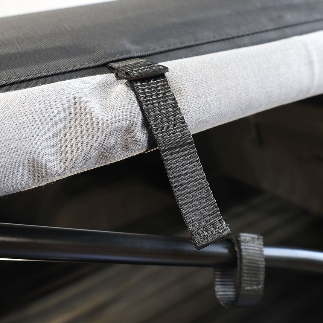 Explorer Soft Shell Foldable Bed Topper 2019-2026 Silverado Sierra 1500 5.8' Bed | OVS Black Diamond