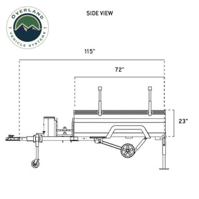 OVS Military Style Off Road Trailer Full Articulating Suspension - Recon Recovery