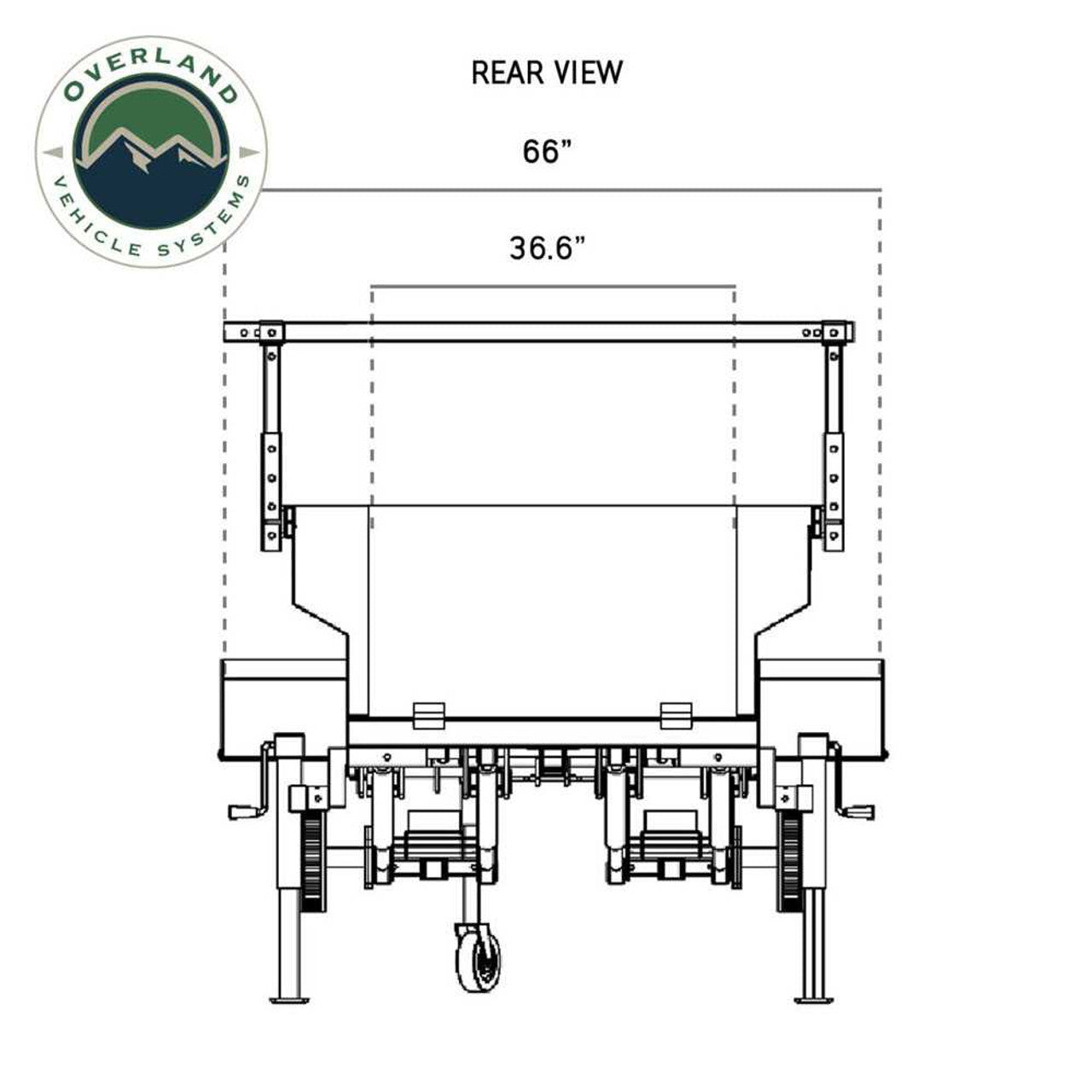 OVS Military Style Off Road Trailer Full Articulating Suspension - Recon Recovery