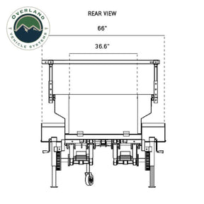 OVS Military Style Off Road Trailer Full Articulating Suspension - Recon Recovery
