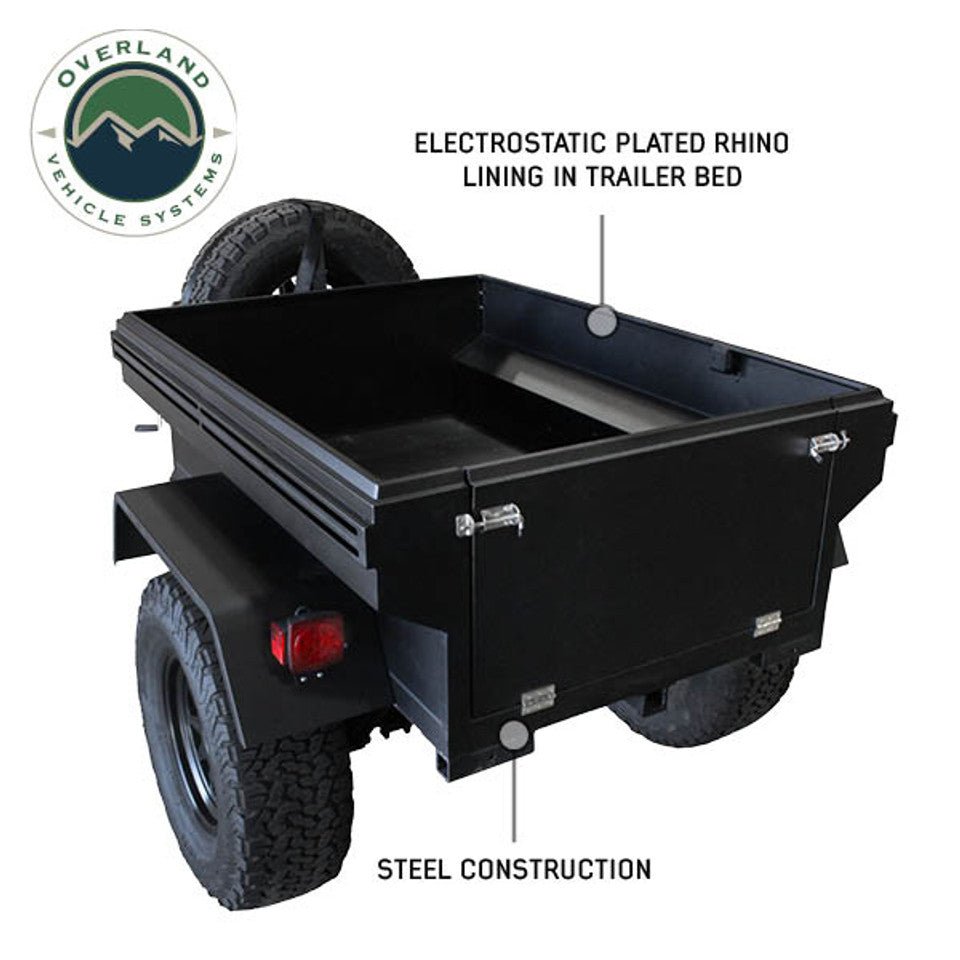 OVS Military Style Off Road Trailer Full Articulating Suspension - Recon Recovery