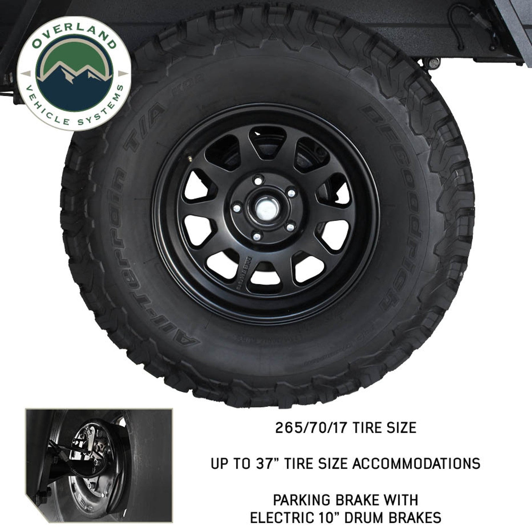 OVS Military Style Off Road Trailer Full Articulating Suspension - Recon Recovery