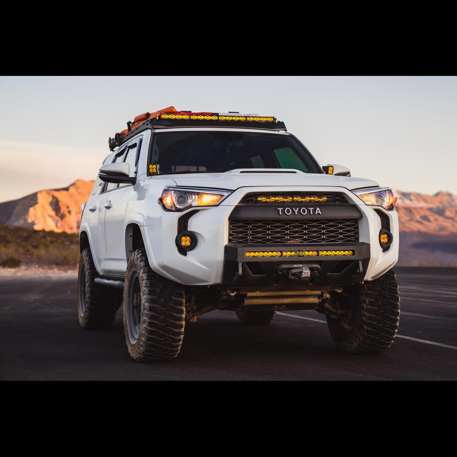C4 Fabrication Lo-Pro Winch Bumper for 2014-2024 Toyota 4Runner - Recon Recovery