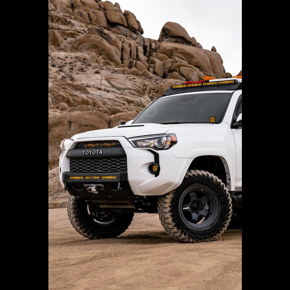 C4 Fabrication Lo-Pro Winch Bumper for 2014-2024 Toyota 4Runner - Recon Recovery