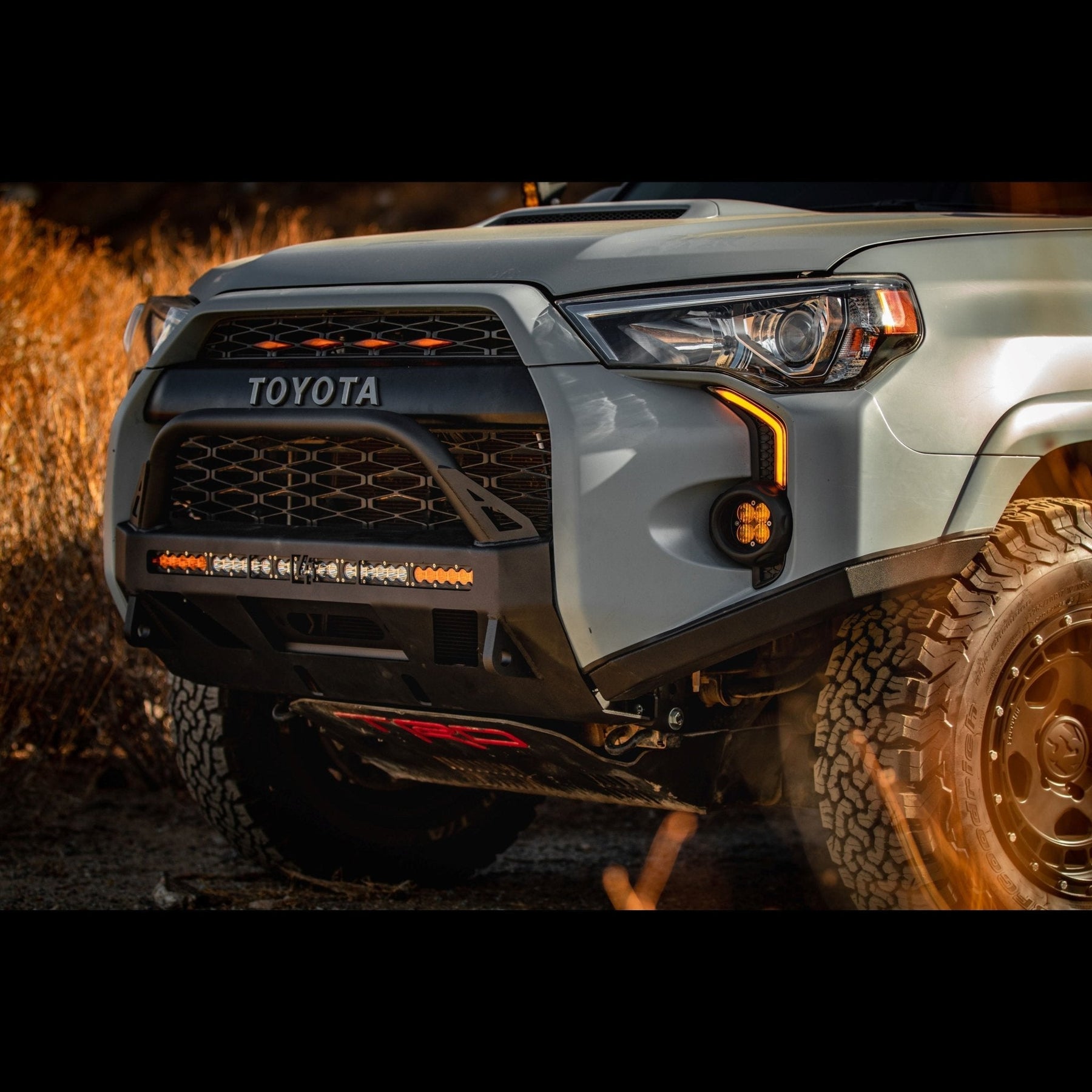 C4 Fabrication Lo Pro Bumper Wing Additions for 2014-2024 Toyota 4Runner