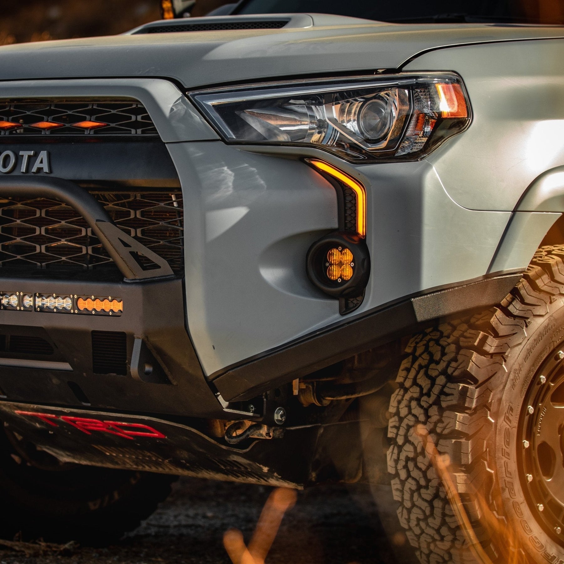C4 Fabrication Lo Pro Bumper Wing Additions for 2014-2024 Toyota 4Runner