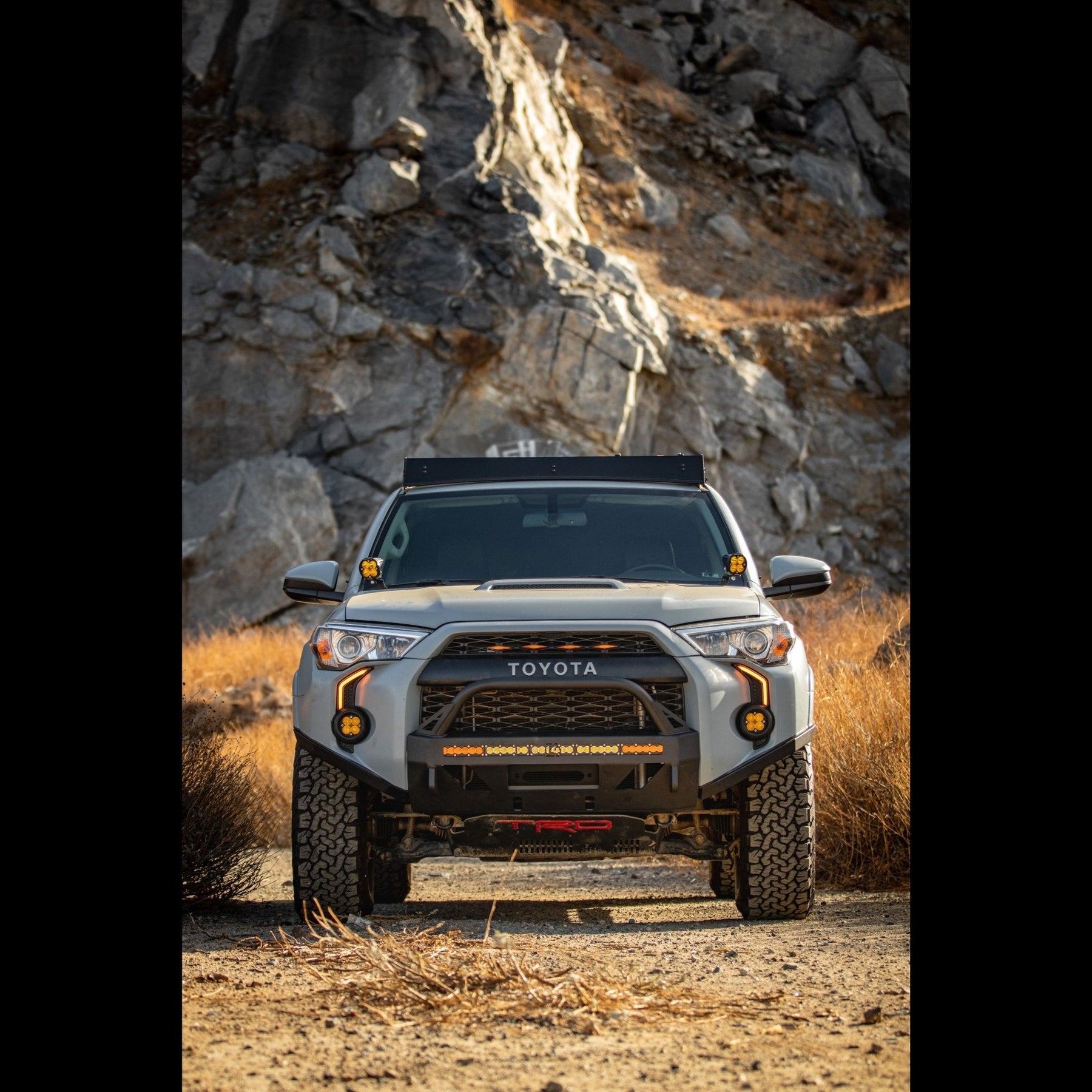 C4 Fabrication Lo Pro Bumper Wing Additions for 2014-2024 Toyota 4Runner