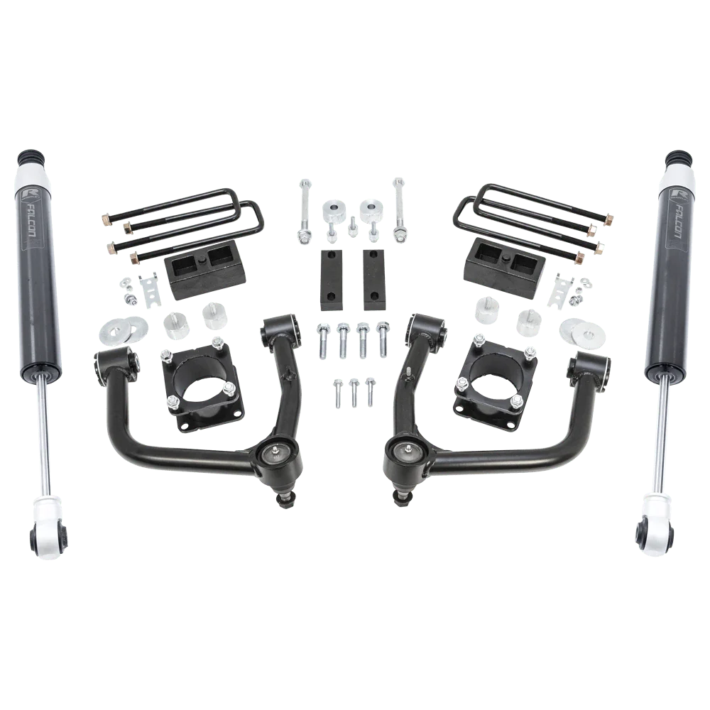 ReadyLIFT 4.0" SST Lift Kit Front with 2" Rear with Upper Control Arms and Falcon 1.1 Monotube Shocks for 2007-2021 Toyota Tacoma
