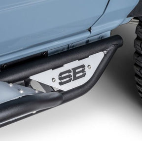 Smittybilt Apollo Bolt on Rock Sliders for 2021–2026 Ford Bronco 2-Door