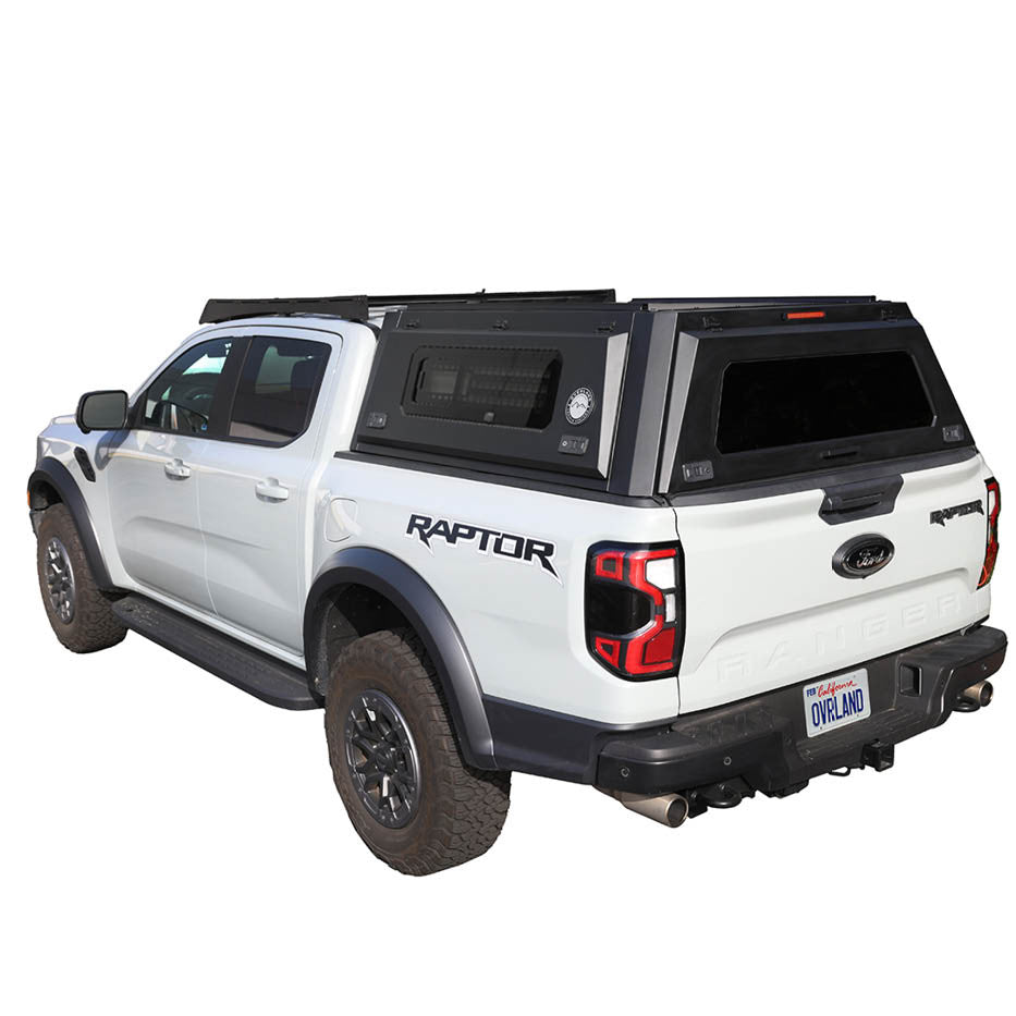 OVS Expedition PRO+ Stainless Steel Truck Cap with Full Windows for 2024-2026 Ford Ranger