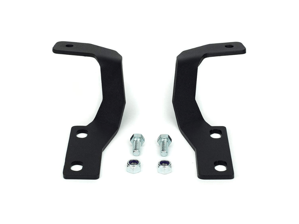 Low Profile Bolt on LED Ditch Light Mounting Brackets For 2010-2024 Toyota 4Runner