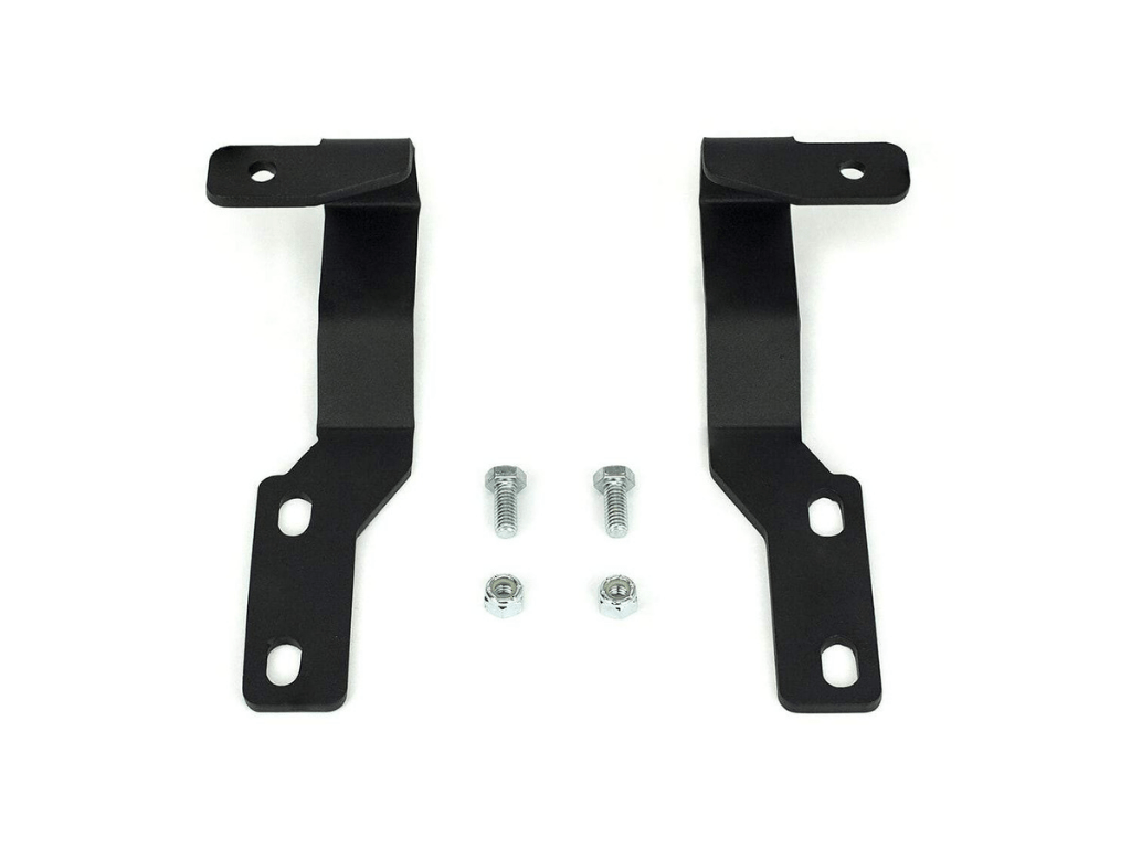 Low Profile Bolt On LED Ditch Light Mounting Brackets For 2005-2015 Toyota Tacoma