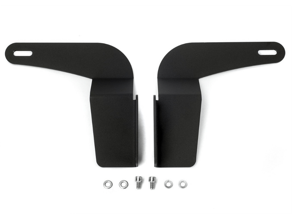 Lower Bumper Flush Light Bar Mounting Brackets for 2005-2015 Toyota Tacoma - Recon Recovery