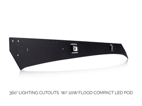 Low Profile Bolt On Premium Roof Rack With Light Guard For 2005-2023 Toyota Tacoma