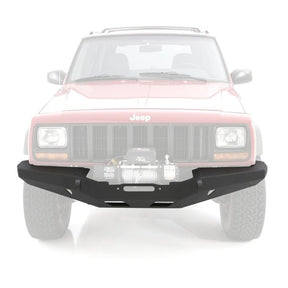 SmittyBilt XRC Full Width Winch Front Bumper for 1984-2001 Jeep Cherokee XJ