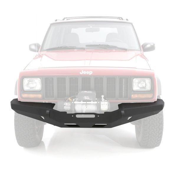 SmittyBilt XRC Full Width Winch Front Bumper for 1984-2001 Jeep Cherokee XJ