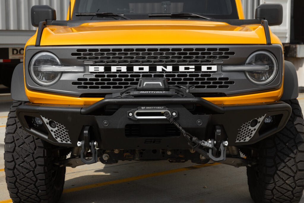 Smittybilt Apollo Front Bumper for 2021+ Ford Bronco | Winch & Sensor Ready - Recon Recovery