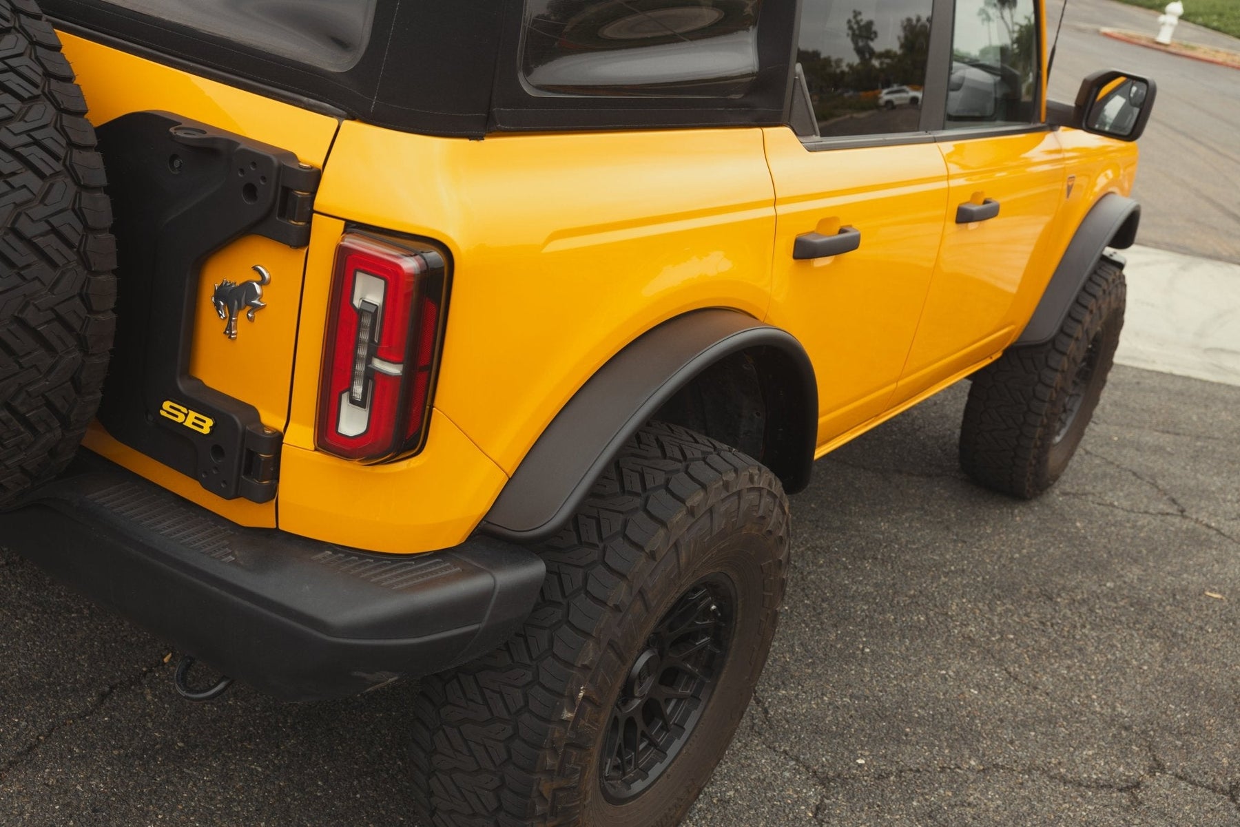 Smittybilt Rear Aluminum Fenders for 2021-2026 Ford Bronco 4-Door
