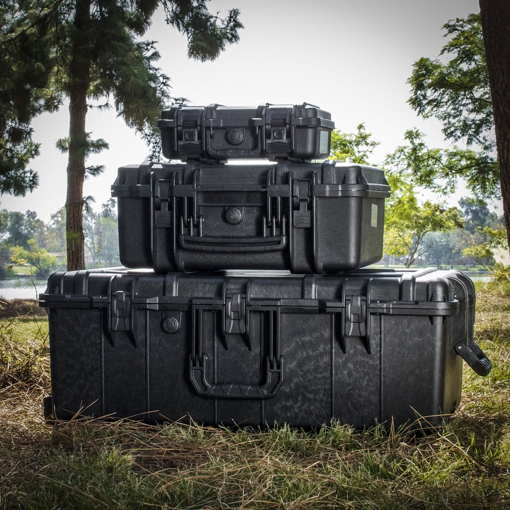 Smittybilt Weatherproof Gear Pack Storage Hard Case 5 Liter Small- Recon Recovery