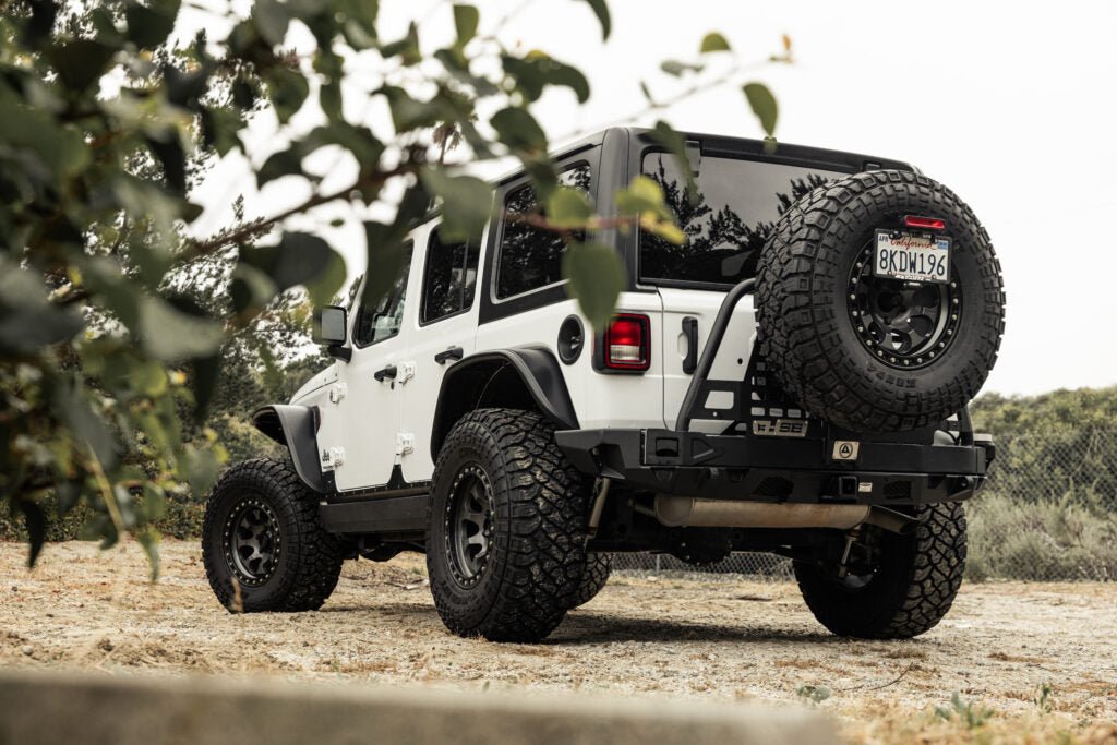 Smittybilt XRC Atlas Rear Bumper & Tire Carrier Combo For 2018-2026 Jeep Wrangler JL - Recon Recovery