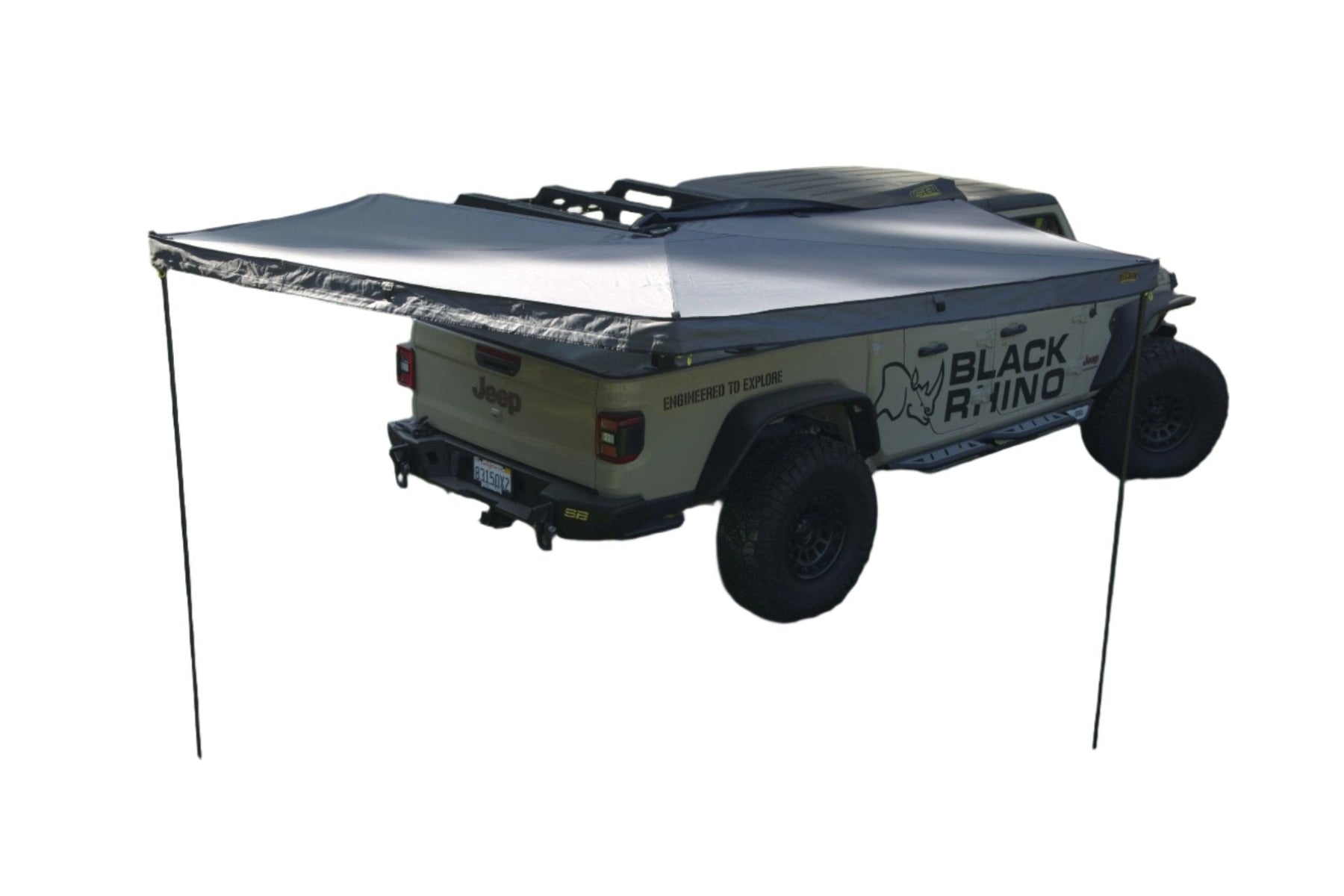 Smittybilt Quick Deploy Free Standing 270 Degree HD Awning - Passenger Side