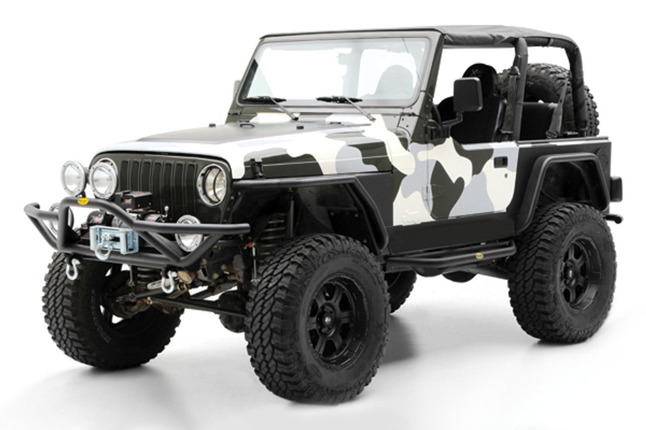 Smittybilt XRC Front 3" Tube Fenders (Pair) for 1997-2004 Jeep Wrangler TJ / LJ - Recon Recovery