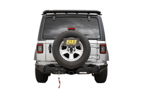 Smittybuilt XRC Gen3 Rear Winch Bumper with Hitch for 2018+ Jeep Wrangler JL