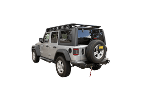 Smittybuilt XRC Gen3 Rear Winch Bumper with Hitch for 2018+ Jeep Wrangler JL