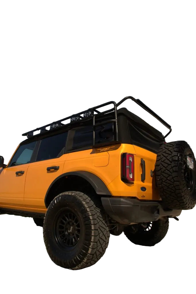 Smittybilt SRC Roof Rack for 2021-2026 Ford Bronco 4-Door – Textured Black