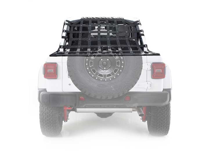 Smittybilt HD Cargo Trail Web Net For 2018-2025 Jeep Wrangler JLU - Recon Recovery