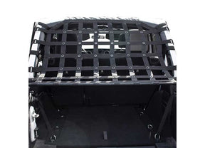 Smittybilt HD Cargo Trail Web Net For 2018-2025 Jeep Wrangler JLU - Recon Recovery