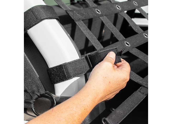 Smittybilt HD Cargo Trail Web Net For 2018-2025 Jeep Wrangler JLU - Recon Recovery