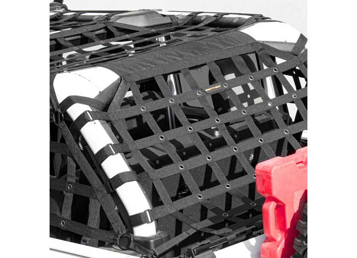 Smittybilt HD Cargo Trail Web Net For 2018-2025 Jeep Wrangler JLU - Recon Recovery
