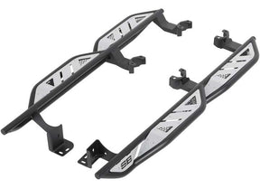 Smittybilt Apollo Sliders With Step For 2018-2025 Jeep Wrangler JL - Recon Recovery