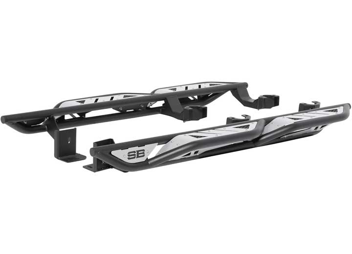Smittybilt Apollo Sliders With Step For 2018-2025 Jeep Wrangler JL - Recon Recovery