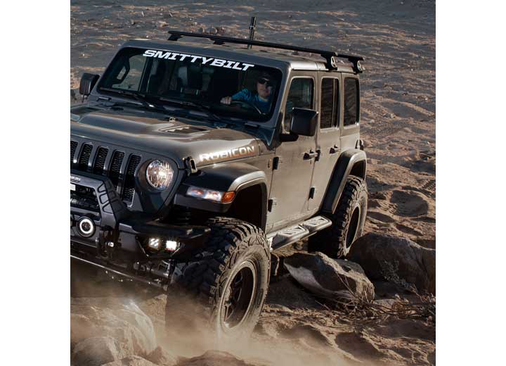 Smittybilt Apollo Sliders With Step For 2018-2025 Jeep Wrangler JL - Recon Recovery