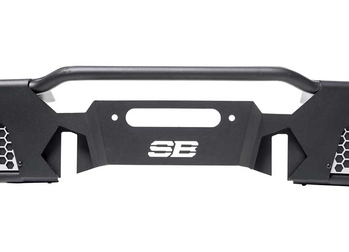 Smittybilt Apollo High Clearance Front Bumper for Jeep Wrangler JK JL JT – Winch Ready