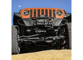 Smittybilt Apollo High Clearance Front Bumper for Jeep Wrangler JK JL JT – Winch Ready