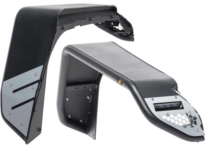 Smittybilt Apollo Front Fenders (Pair) For 2018-2026 Jeep Wrangler JL & Gladiator JT- Recon Recovery